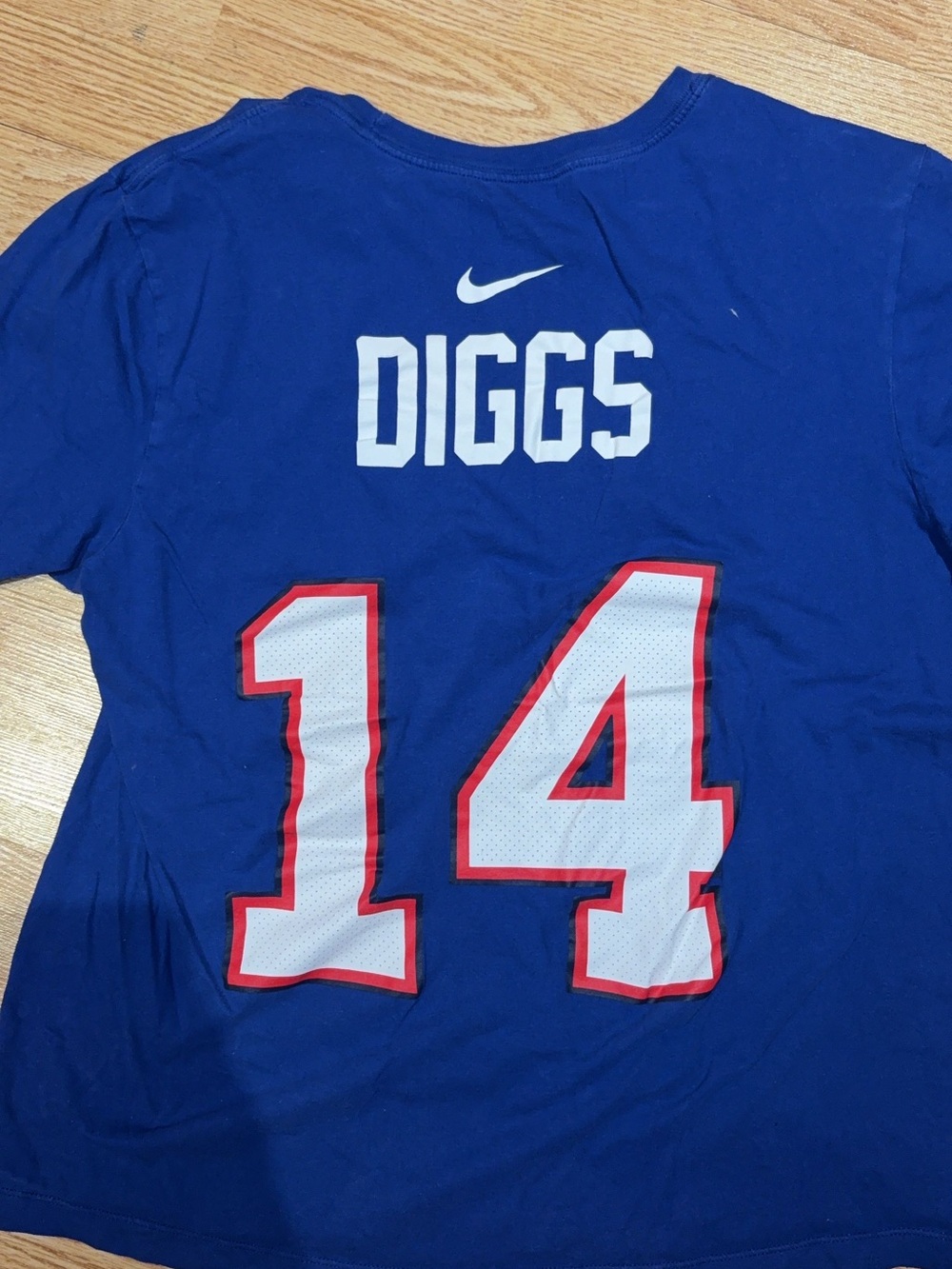 Nike Blue 'DIGGS' #14 Short Sleeve Tee